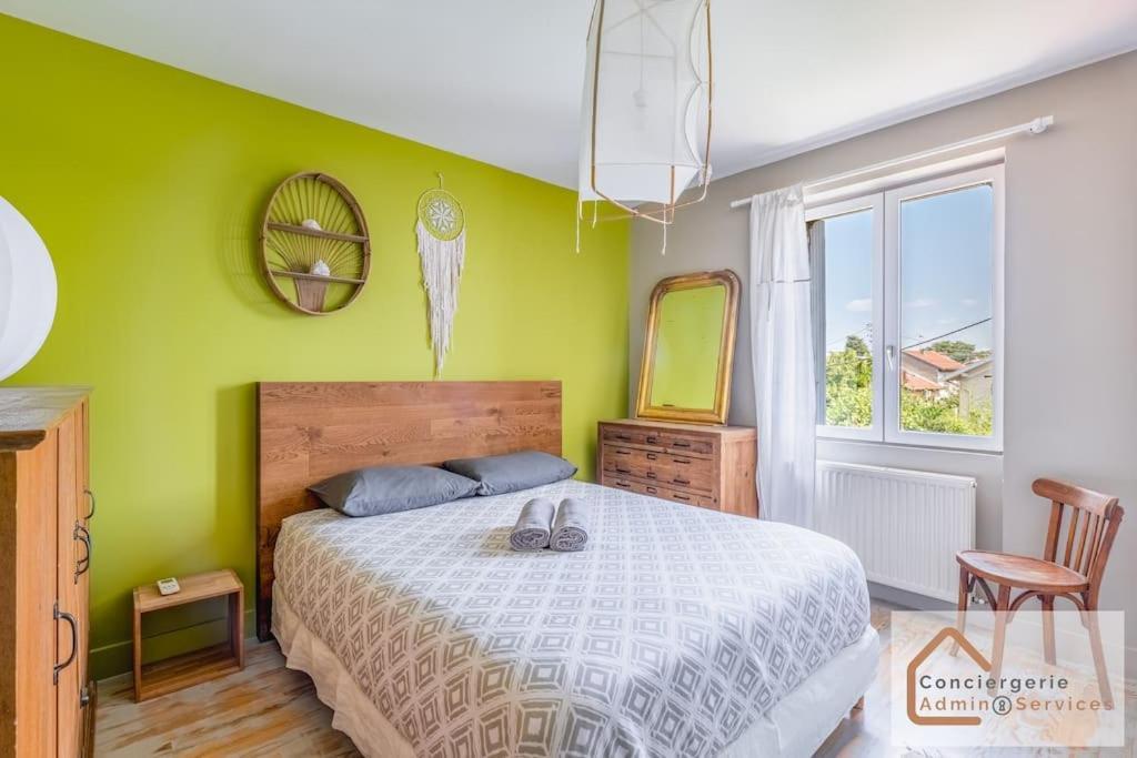 Maison A Lyon Parilly Avec Piscine, Jardin, Parking Prive & Proche Eurexpo Венисьё Экстерьер фото